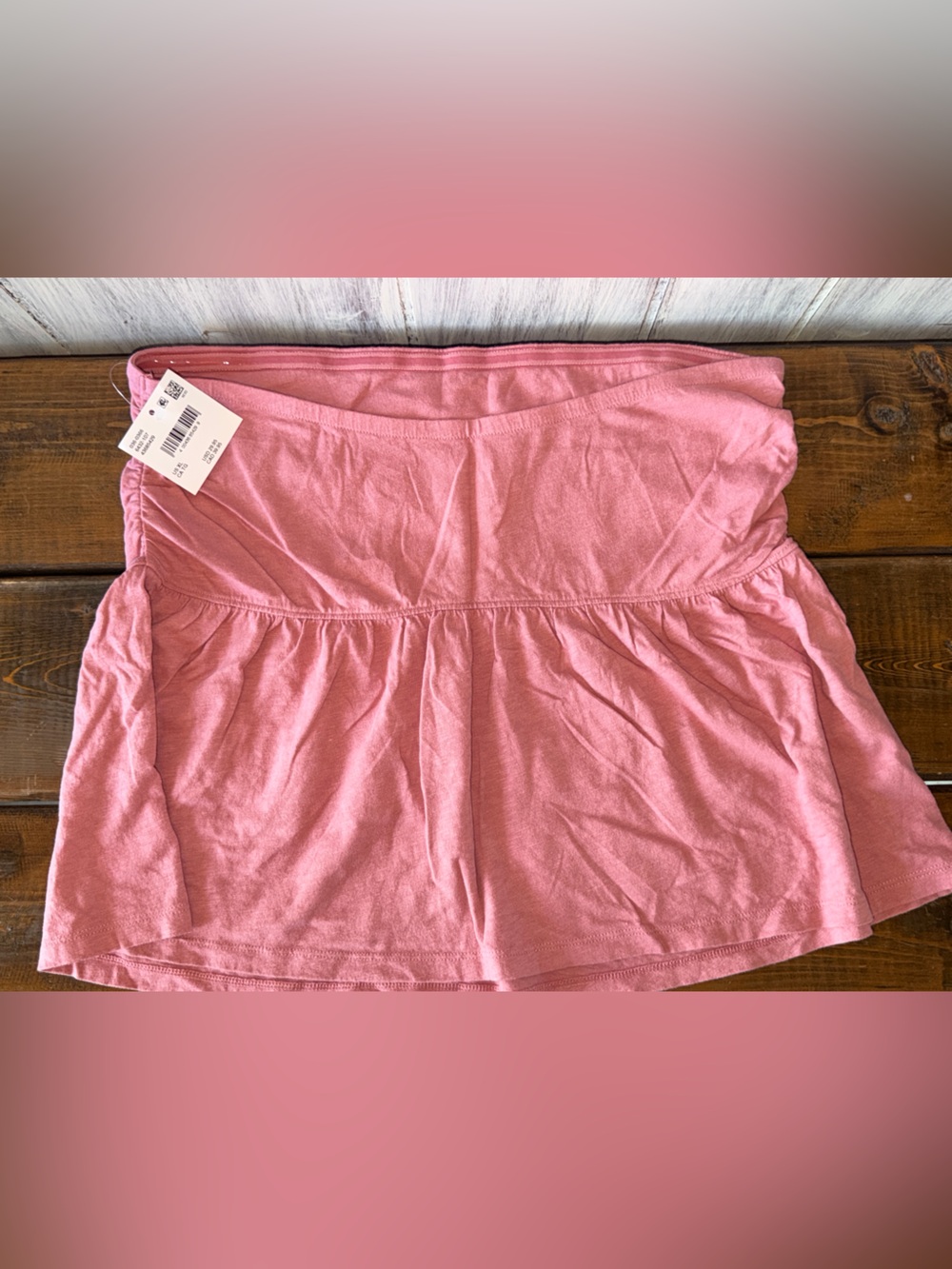 American Eagle Outfitters Pink Strapless Bandeau Tube Top